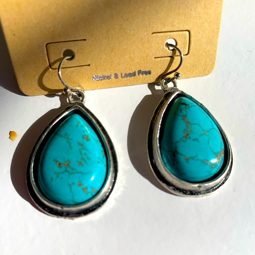 Turquoise earrings